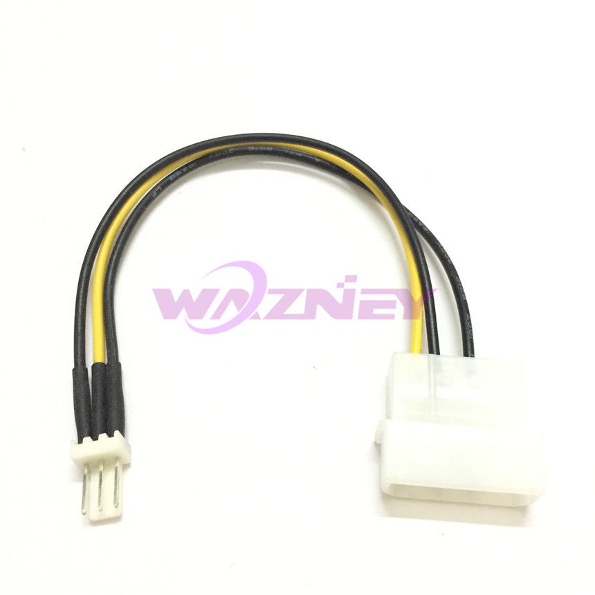 27 centimetri Molex A 3 Vie Pin/4Pin Adattatore Ventola per il Case Del Computer Ventilatore/Ventola DELLA CPU/Mining ventole di raffreddamento nero  7