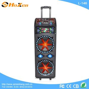 Hoxen dual 10 "altavoz profesional, sistema de altavoces con luz del partido de DJ mostrar L-146 - Product Image 1