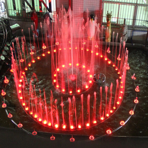<span class=keywords><strong>Fontaine</strong></span> <span class=keywords><strong>d</strong></span>'eau intérieure/extérieure personnalisée de 2 à 6 mètres avec lumières LED musicales et jet de mousse pour applications de parc - Product Image 5
