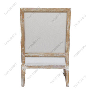 Français style loisirs royal classique exposés bois cadre beige chaise trône <span class=keywords><strong>roi</strong></span> - Product Image 4