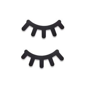 Autocollants muraux 3D en bois oeil fermé, étiquettes drôles, décoration de <span class=keywords><strong>chambre</strong></span> à coucher pour enfants, livraison gratuite - Product Image 3