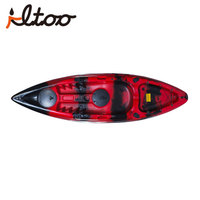 Kayak de pêche sportif léger de 2,8 m, bateau rigide en polyéthylène HDPE, écologique, stable, adapté à la navigation à rames, au surf et à la plongée, moteur disponible