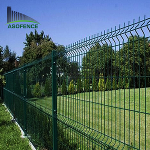 <span class=keywords><strong>Panneau</strong></span> de clôture en treillis métallique galvanisé <span class=keywords><strong>rigide</strong></span> 3D pour jardins, clôture en treillis <span class=keywords><strong>soudé</strong></span> - Product Image 2