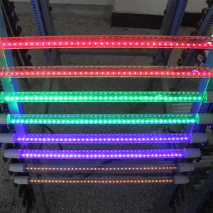 उच्च-Cri एलईडी प्रकाश 18W बहु-रंग लाल बैंगनी हरा रंग ट्यूब प्रकाश का नेतृत्व किया