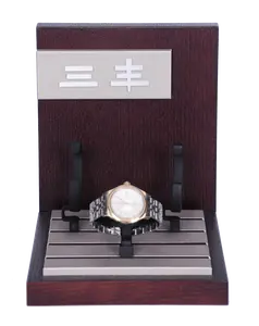 소매 손목 스마트 하이 엔드 사용자 정의 나무 시계 디스플레이 도매