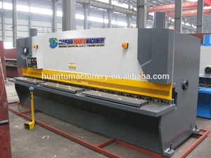 Qc11y thủy lực CE chém máy cắt, máy cắt tấm sắt, thủy lực kim loại tấm cắt - Product Image 3