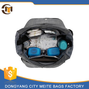 Bolsa <span class=keywords><strong>de</strong></span> pañales impermeable a la moda, bolsa <span class=keywords><strong>de</strong></span> cochecito <span class=keywords><strong>de</strong></span> bebé, bolsa <span class=keywords><strong>de</strong></span> pañales multifunción para adultos - Product Image 6