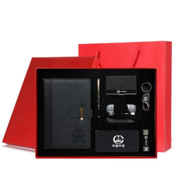 Aangepaste Notebook Powerbank Muis Computer Accessoires Elektronische Cadeauset Relatiegeschenk