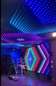 Tende da Palcoscenico Portatili con LED RGB, Luci per Sfondo Sky Vision, Fondali per Palcoscenico, Luci a Tenda LED - Product Image 5