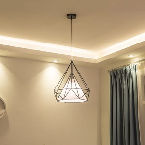 <span class=keywords><strong>Lampadario</strong></span> dal Design Semplice a Forma di <span class=keywords><strong>Diamante</strong></span>, Alta Qualità, Luce Bianca o Bianco Caldo - Product Image 2