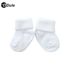 wholesale custom design infant toddler newborn 3d children white kids cute socks baby cotton organic terry socks for boy girl