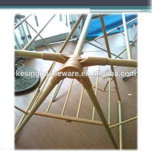 Steel color grass bamboo <span class=keywords><strong>from</strong></span> <span class=keywords><strong>the</strong></span> butterfly's wooden folding cloth rack stand - Product Image 3