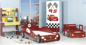 Детские автомобильные кровати деревянная детская спальня комплект автомобильная кровать с шкафом - Product Image 5