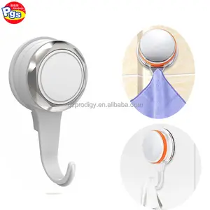 Mạnh Mẽ Trong Nhà Chân Không Móc Nhựa Dính Hút Cup Hook Cho Phòng Tắm Nhà Bếp Tổ Chức