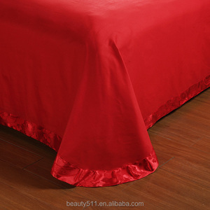 European Style Retro Wedding <strong>Bedding</strong> <strong>Set</strong> of Four-piece Quilt Cover Sheets <strong>Red</strong> Quilt Cover Bridal Bed Sheet <strong>Set</strong> BSS39 - Product Image 6