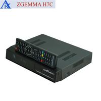 Décodeur Multistream 4K UHD Mondial ZGEMMA H7C CPU Arm CI Plus Système d'exploitation Linux Double Cœur avec Tuners Triples DVB-S2/S2X+2*DVB-T2/C