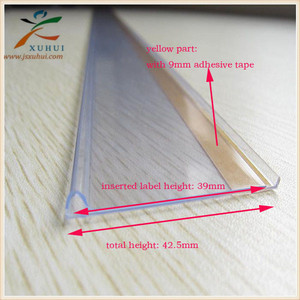 Étagère adhésive en plastique, porte-étiquette, bandes de données - Product Image 4