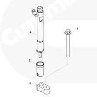 Cummins 6CT 6cta8.3 moteur Diesel injecteur de carburant 04321917564 3913735 3802202