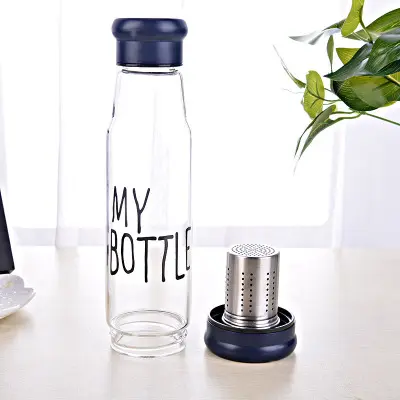 Botella de agua personalizada con Infusor de té, sin bpa