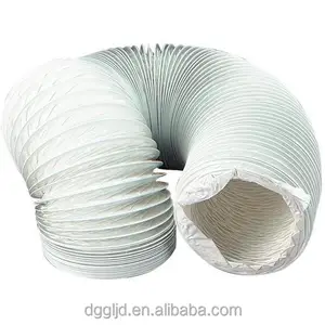 PVC gas hose for dust powder fiber chip particles gas liquid environment vacuum cleaners conveyor systemblower grow tent use