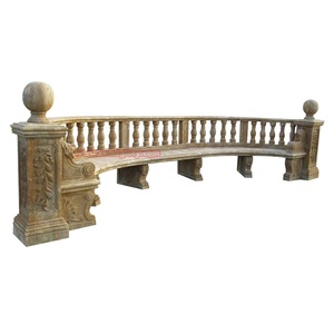 Chaise <span class=keywords><strong>de</strong></span> jardin en marbre Offre Spéciale Ornements sculptés en pierre Sculpture Produits <span class=keywords><strong>de</strong></span> jardin - Product Image 5
