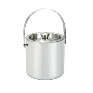 Zeal beer ice cooler bucket stainless steel with lid