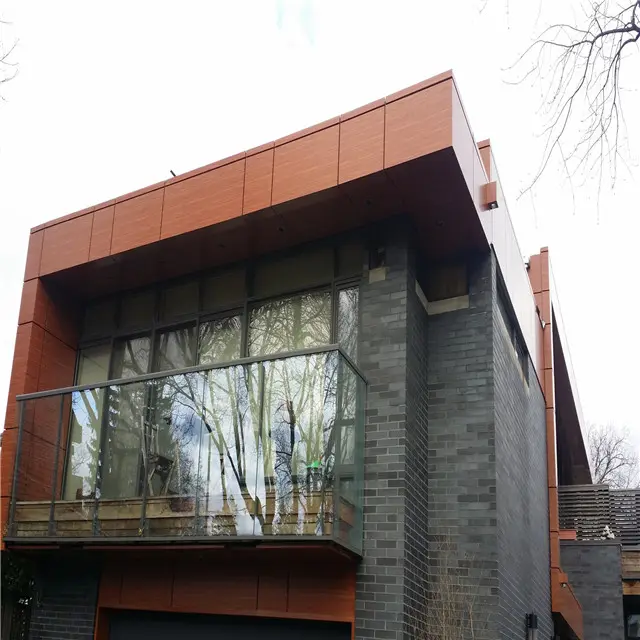 Alucobond-Panel compuesto de aluminio recubierto de mármol marrón, paneles de pared para exteriores, acm/acm