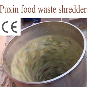 Puxin CE Commercial <strong>Food</strong> <strong>Waste</strong> Crusher Shredder 1 Ton <strong>Per</strong> Hour
