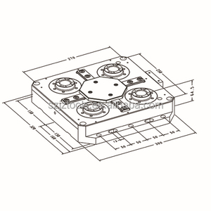 <span class=keywords><strong>Mandrin</strong></span> à palettes UPC en acier à outils A-one 100043 - Product Image 2