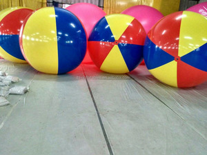 Pallone da spiaggia gonfiabile personalizzato con Logo pallone da spiaggia grande Jumbo in PVC pallone da spiaggia gigante gonfiabile alto 9 piedi