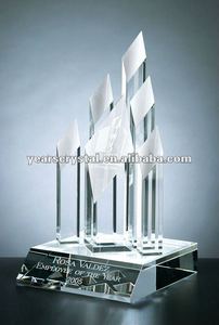 <span class=keywords><strong>2012</strong></span> premio de <span class=keywords><strong>cristal</strong></span> watercutting para el recuerdo y la corporación display(r - 0549 - Product Image 1