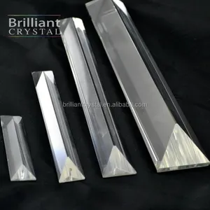 K9 high quality glass chandelier part crystal prism replacement parts