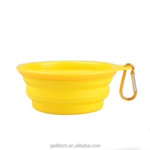 Mangkuk Anjing Peliharaan Dapat Dilipat Silikon Logo Kustom Volume 300Ml Atau 1000Ml - Product Image 5