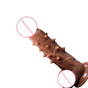 Realistische Graandildo Penis Seksspeeltje Zuignap Wrijving G-Spot Insert Prikkeldop - Product Image 3