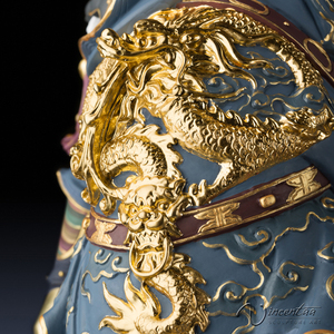 Compras en línea regalo promocional arte del metal escultura de bronce kwan kung en miniatura - Product Image 4