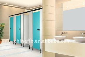 Portes de cubes de toilette portables en plastique stratifié, Hpl, Phenolic et Compact - Product Image 4