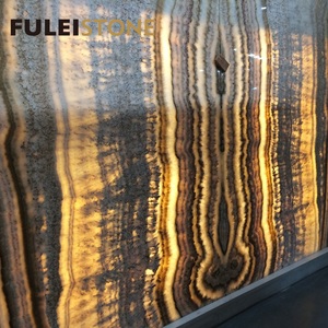 Madera Faron Gran Bretaña ónix Inglaterra ónix losa pulida - Product Image 5