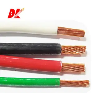 Cable eléctrico de calibre 12, cable doméstico de cobre de PVC, cable eléctrico de 2,5 Mm, cable aislado de cobre desnudo sólido o hebra IEC 60227 BV/BVR