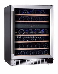 Ventes chaudes 46 bouteilles 145L 82cm de hauteur Cave à <span class=keywords><strong>vin</strong></span> à compresseur Cave à <span class=keywords><strong>vin</strong></span> Refroidisseur de bouteilles de <span class=keywords><strong>vin</strong></span> - Product Image 5