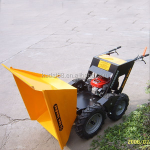थोक चीन सबसे अच्छा 5.5hp पेट्रोल इंजन पावर 1/4 पावर बार्रो, पावर व्हील बैरो, मोटर चालित व्हील बैरो - Product Image 1