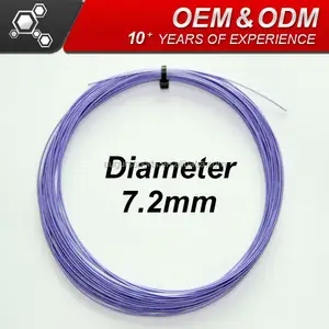 Màu Tím (Đường Kính0, 72mm) Chất Lượng Cao BG80 Nylon Tốt Nhất (Dây Vợt Cầu Lông Chất Lượng Tốt) Chuỗi Cầu Lông Chuyên Nghiệp