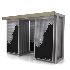 Présentoir sur pied personnalisé pour carreaux de céramique de grande taille, style poussoir, avec hauteur réglable pour la construction - Product Image 4
