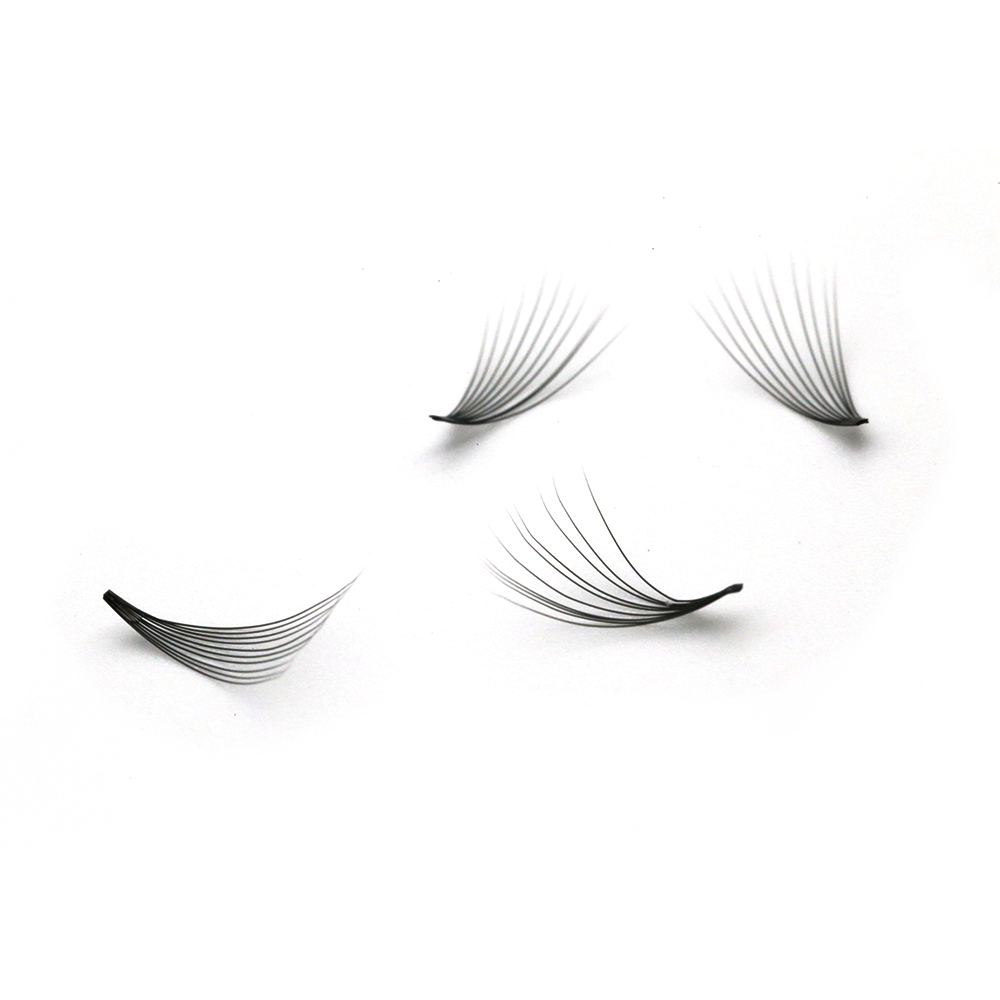 Объемные готовые ресницы 5d 10d, объемные русские ресницы 0,07