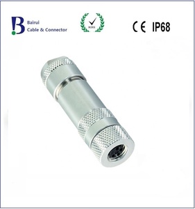 M8 3Pin Runds ensor binder Wasserdichter IP67 Kunststoff-Stecker für Automatisierung signale DIN Typ 2A Kupfer