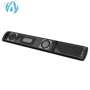 מערכת קולנוע ביתי 10W*2 פיה לקיר רמקול לטלוויזיה בר קול חוטי בלוטות' אלחוטי עם סוללות, הטוב ביותר לבלוטות'