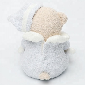 Orsacchiotto di Peluche 100% Organico <span class=keywords><strong>con</strong></span> <span class=keywords><strong>Pigiama</strong></span>, Giocattolo Morbido Personalizzato per Bambini, Orsetto Angelo - Product Image 5