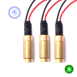 CWフォーカス可能100mwグリーンレーザードットモジュール3-5V532nm - Product Image 4