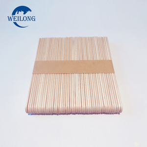 Chất lượng cao tùy chỉnh in birchwood Popsicle Stick nghệ thuật Lolly công cụ Popsicle khuôn tự làm nguồn cung cấp tự nhiên gậy gỗ Kem - Product Image 5