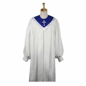 Túnica de Bautismo Religiosa, Sencilla y Elegante - Product Image 2