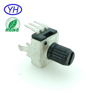 YH Thương Hiệu Miễn Phí Mẫu 9Mm B103 B104 B503 <span class=keywords><strong>10K</strong></span> 20K 100K 50K Carbon Tuyến Tính Quay <span class=keywords><strong>Potentiometer</strong></span> Với Nhựa Trục - Product Image 4